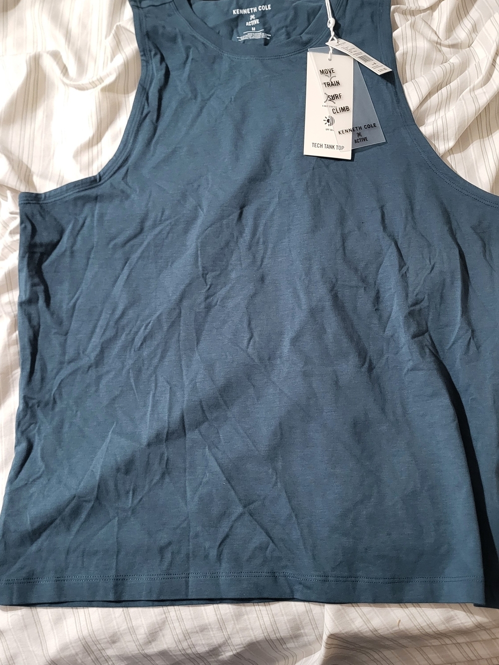 Kenneth Cole Tank Top in Teal